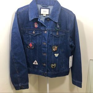 BRAND NEW Patched Denim Jacket